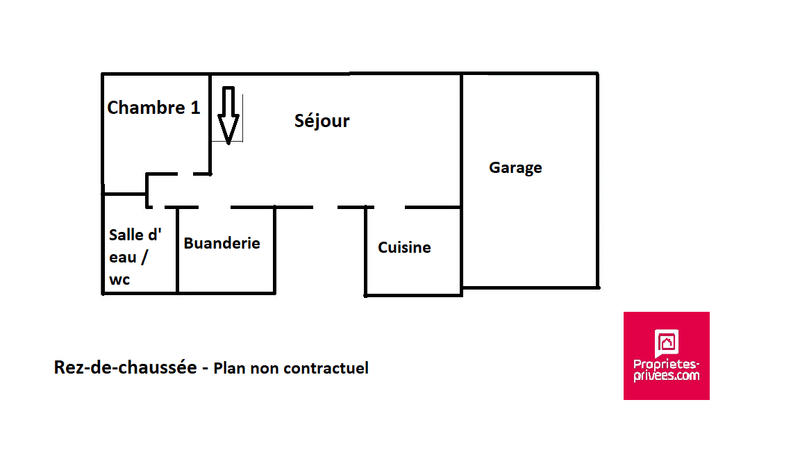 Maison - 42 m² - 3 pièces