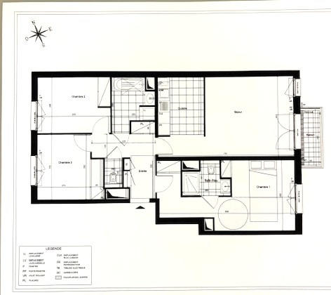 Appartement - 86 m² - 4 pièces