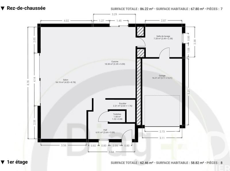 Maison - 126 m² - 5 pièces