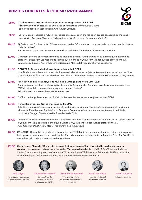 Portes ouvertes à l’Eicmi