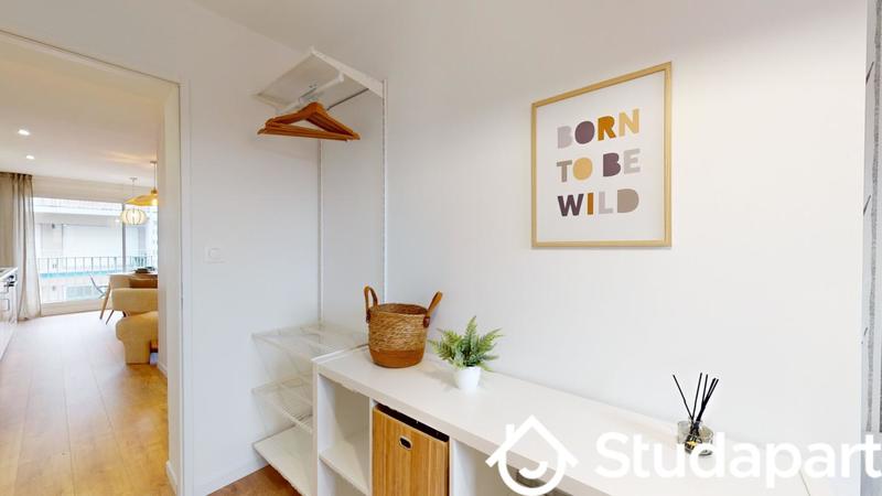 Chambre - 13 m² - 1 pièce