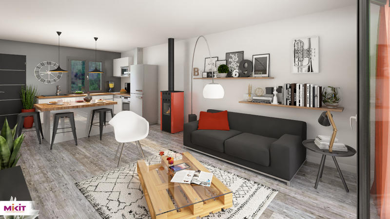 Maison - 73 m² - 4 pièces