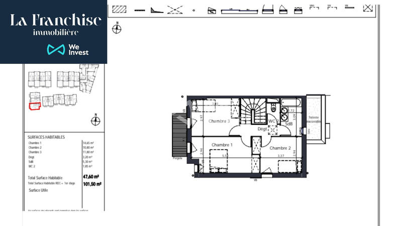 Villa - 102 m² - 4 pièces