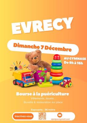 Bourse à la puériculture et aux jouets