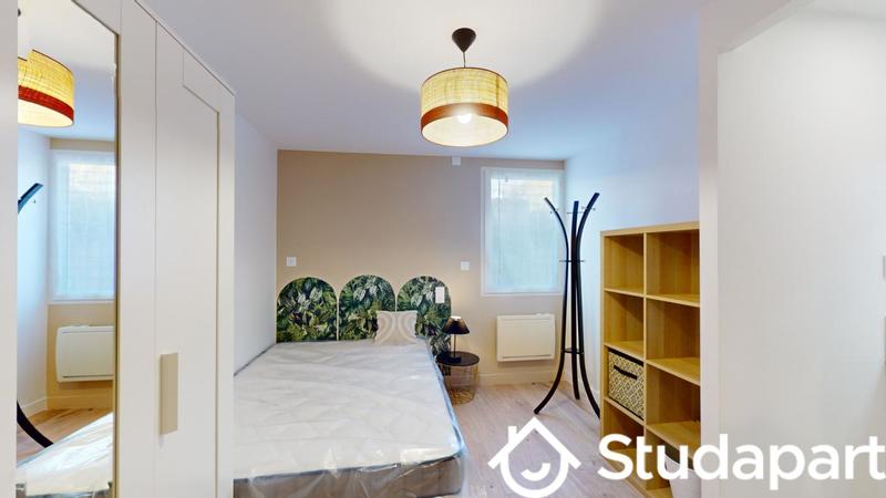 Chambre - 12 m² - 1 pièce