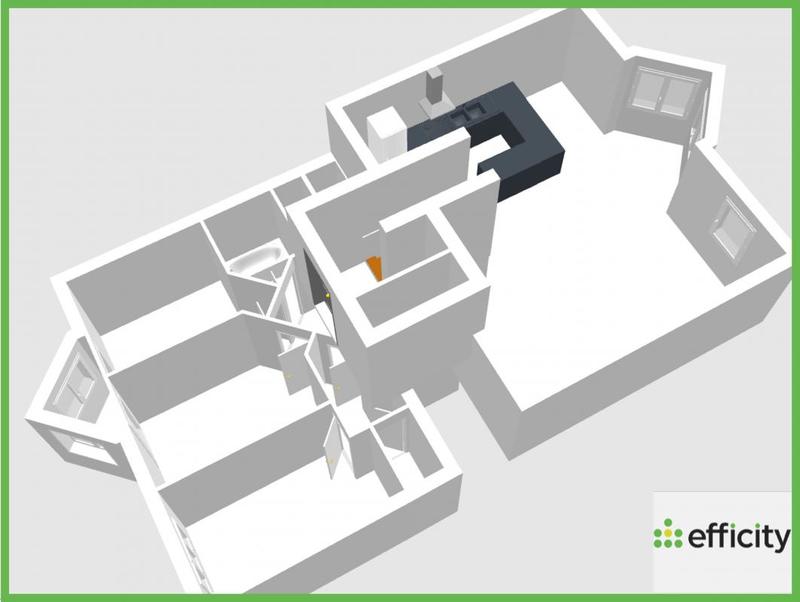 Appartement - 83 m² - 4 pièces