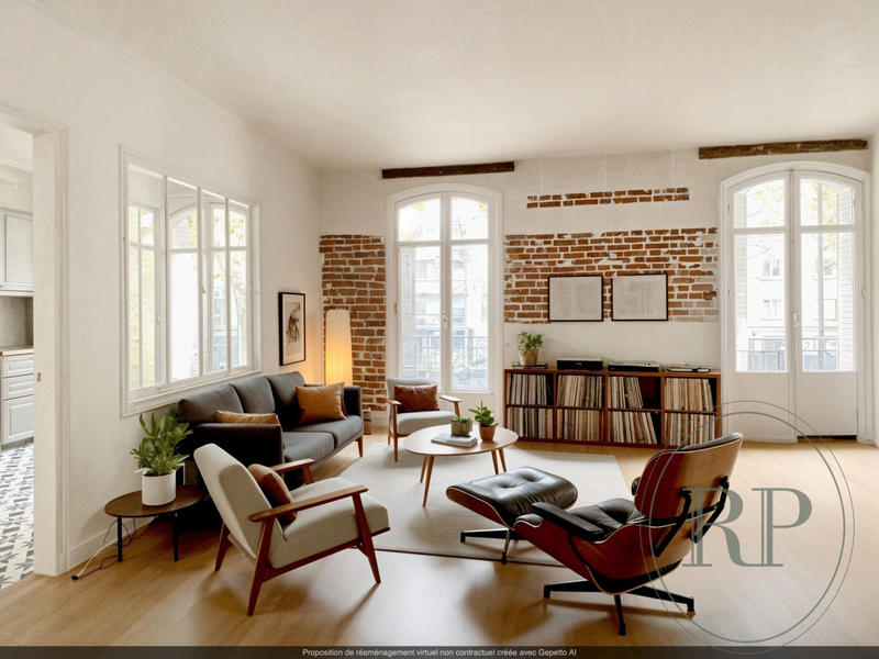 Appartement - 96 m² - 4 pièces