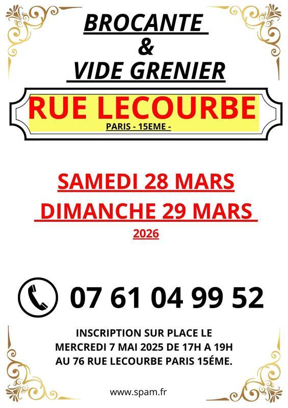 Brocante professionnelle lecourbe