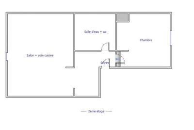 Appartement - 27 m² - 3 pièces