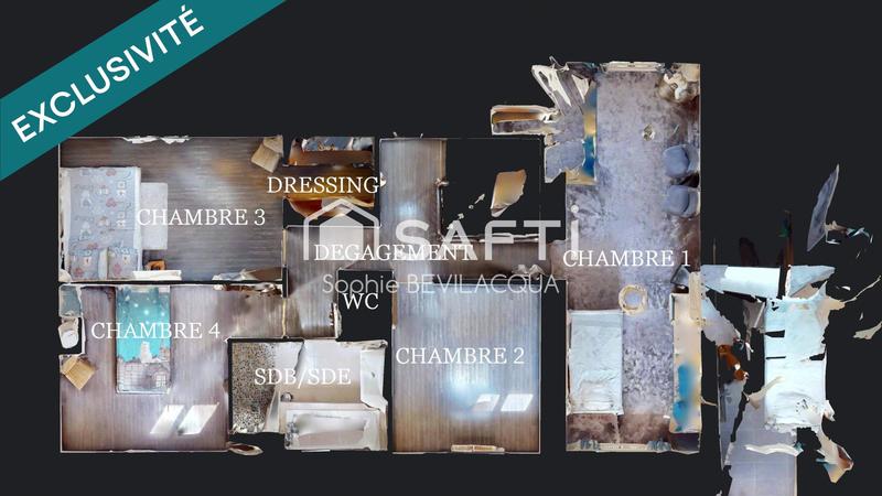 Maison - 113 m² - 5 pièces