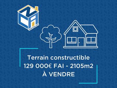Terrain - 2 105 m²