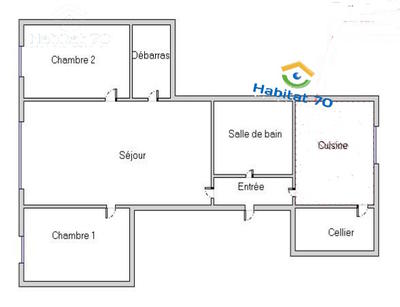 Appartement - 60 m² - 3 pièces