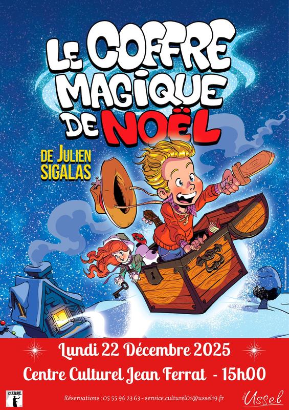 Spectacle le coffre magique de Noël