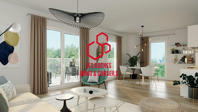 Appartement - 57 m² - 3 pièces