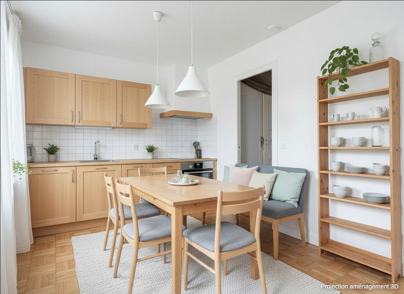 Maison - 63 m² - 3 pièces