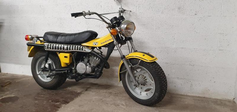 Suzuki Van van 125 rv suzuki jaune 0125 624