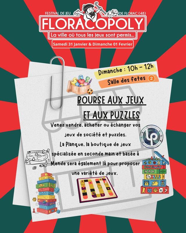 Bourse aux jeux et puzzles