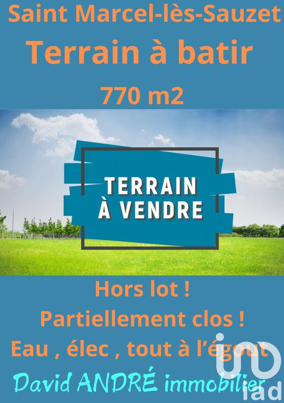 Terrain - 770 m²