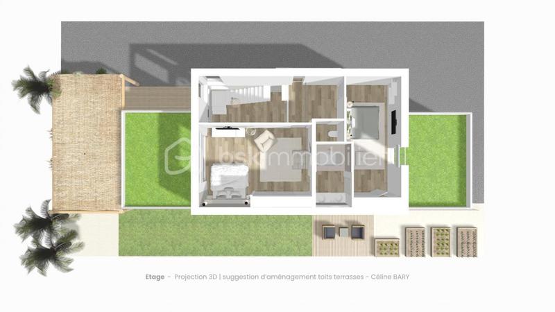 Maison d'architecte - 119 m² - 5 pièces