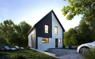 Maison - 90 m² - 5 pièces