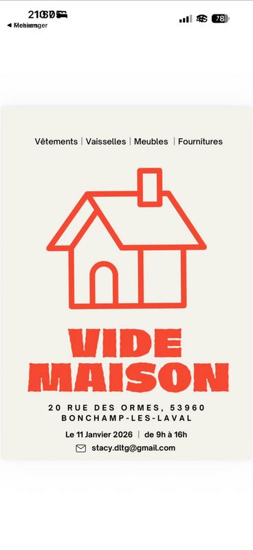 Vide maison