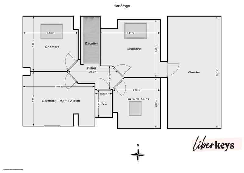 Maison - 102 m² - 5 pièces
