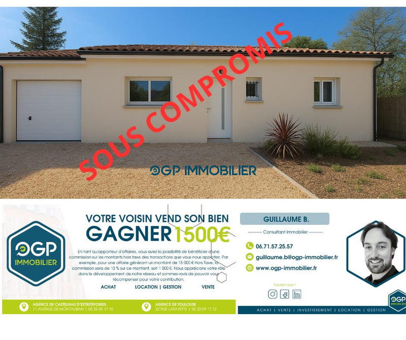 Maison - 98 m² - 4 pièces