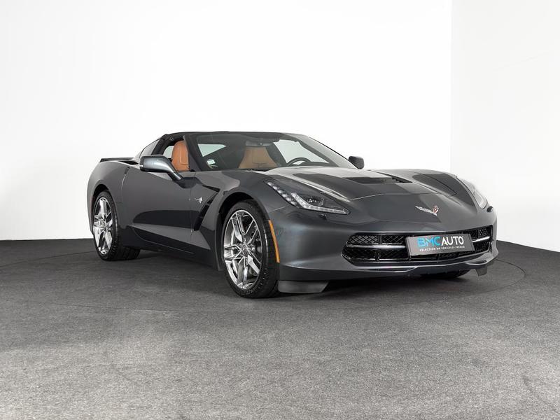 Chevrolet Corvette C7 6.2 V8 Targa Stingray Bv7 Pack Z51 466ch 3000km Comme Neuve Bose Camera Keyless Go
