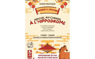 Courses Hippodrome de Pau - Nouvel an chinois
