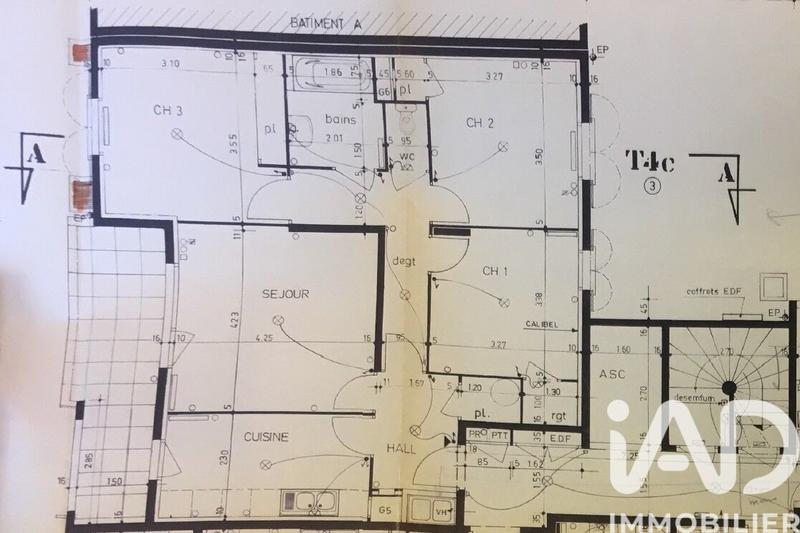 Appartement - 84 m² - 4 pièces