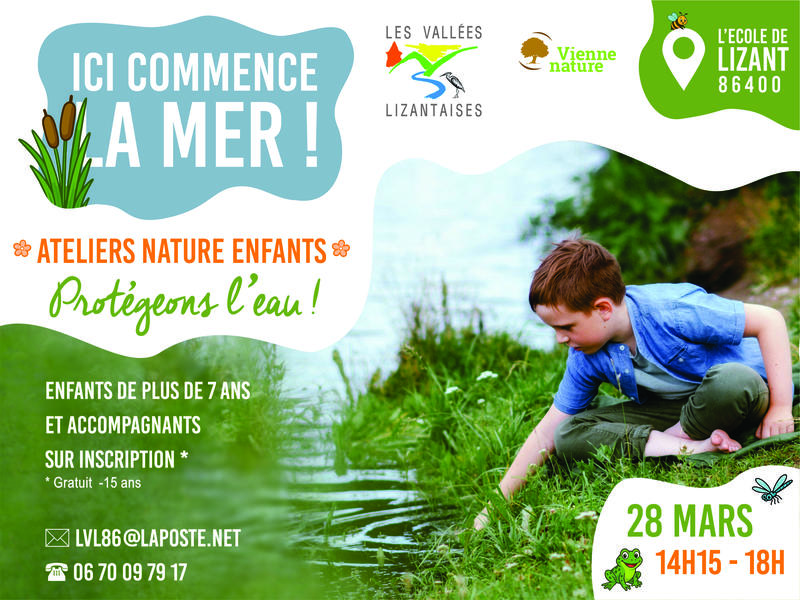 Avec les enfants : Ici commence la mer !