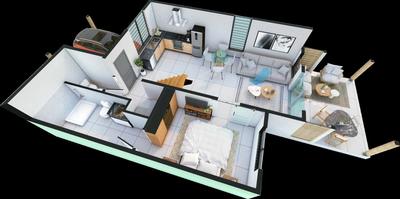 Maison - 85 m² - 4 pièces