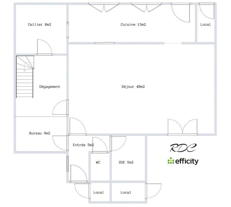 Maison - 126 m² - 5 pièces