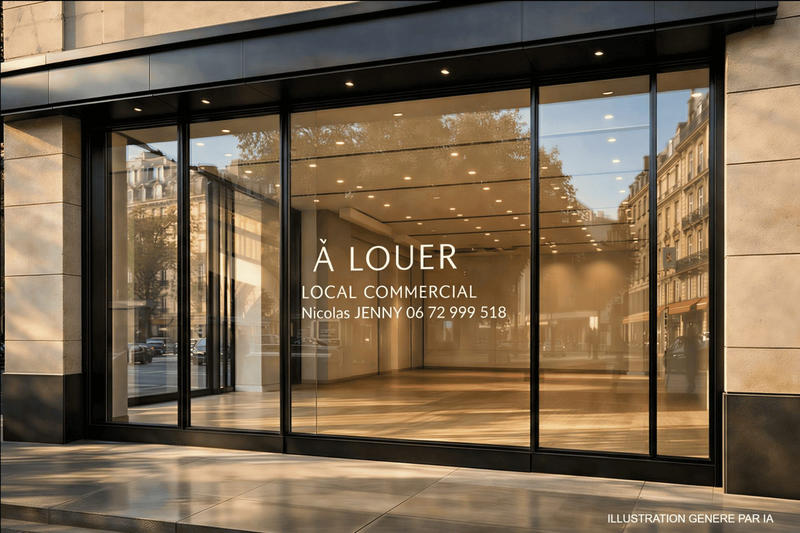 Local commercial - 78 m² - 3 pièces