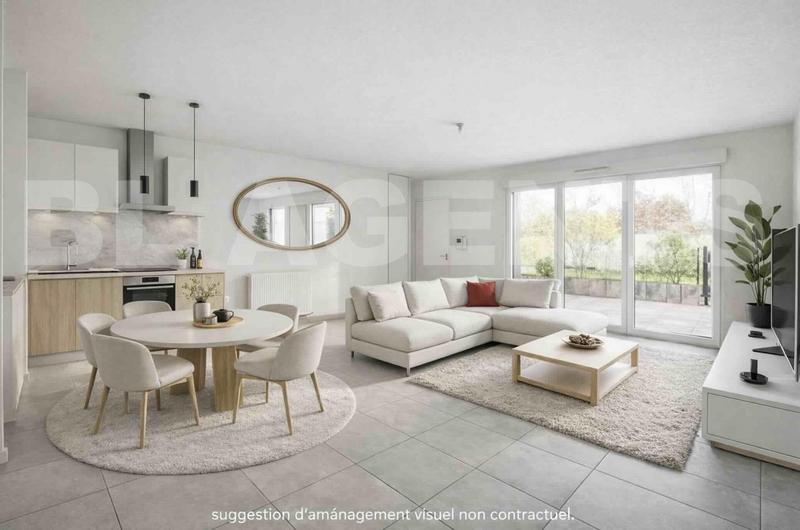 Appartement - 63 m² - 3 pièces