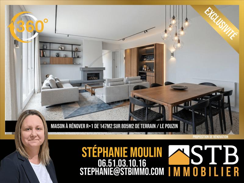 Maison - 147 m² - 6 pièces