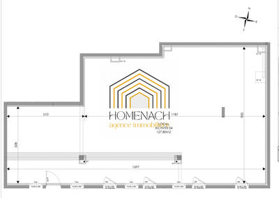 Local commercial - 128 m²
