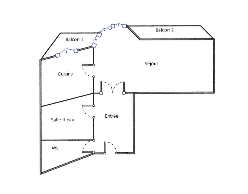 Appartement - 35 m² - 1 pièce