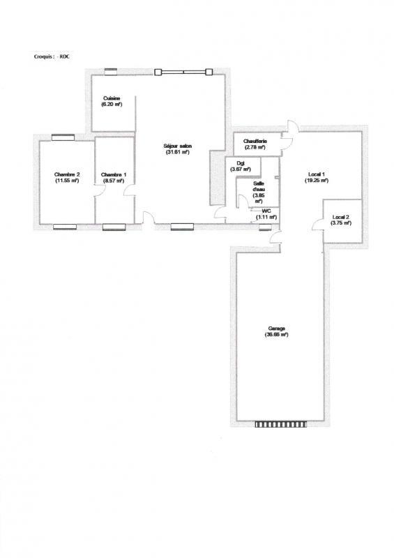 Maison de campagne - 60 m² - 3 pièces