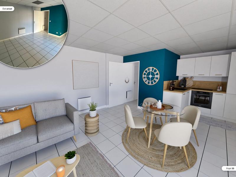 Appartement - 54 m² - 3 pièces