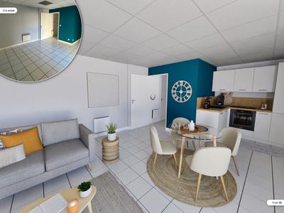 Appartement - 54 m² - 3 pièces