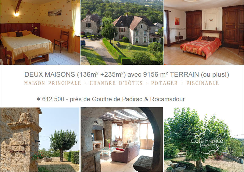 Maison chambre d'hôtes - 371 m² - 14 pièces