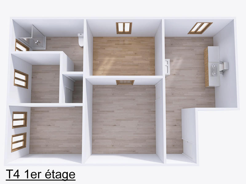 Immeuble - 12 pièces