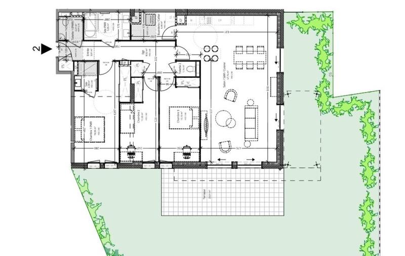 Appartement - 116 m² - 4 pièces