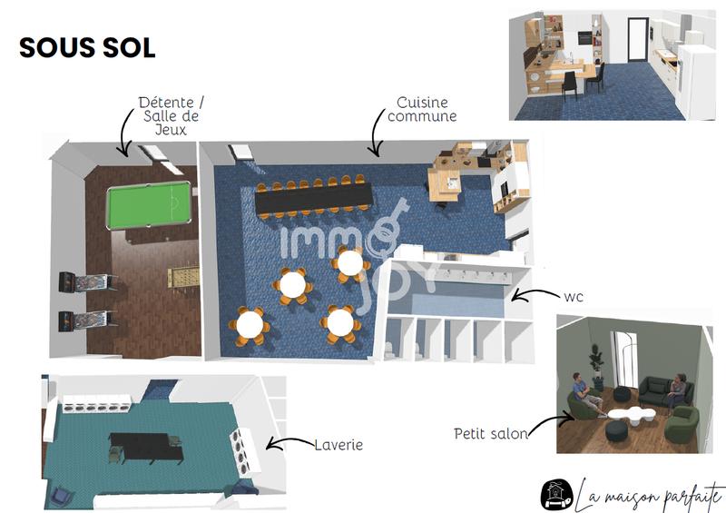 Immeuble - 1 600 m²