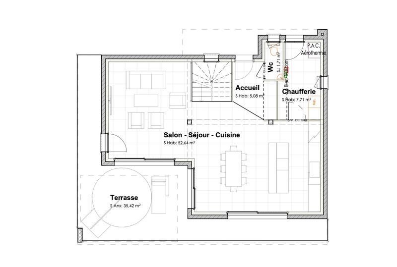 Maison - 144 m² - 5 pièces