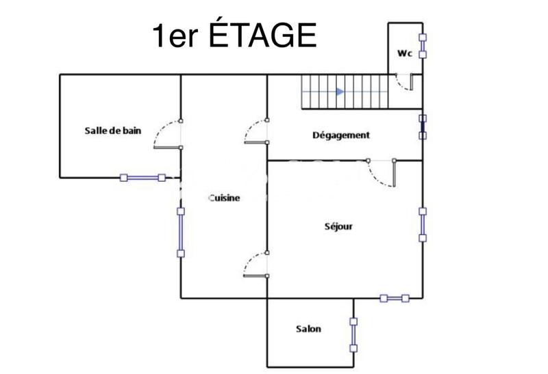 Maison - 93 m² - 4 pièces