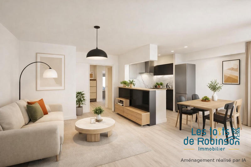 Appartement - 53 m² - 2 pièces