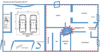 Maison - 227 m² - 6 pièces