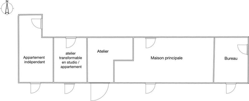 Longère - 152 m² - 5 pièces